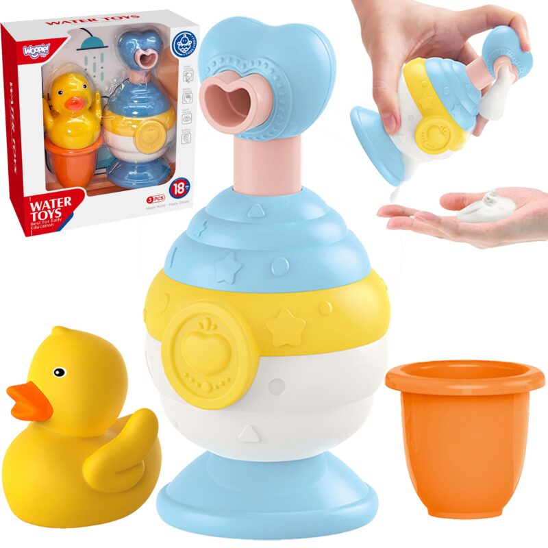 WOOPIE BABY Zabawki do Kąpieli Kubeczek + Kaczuszka + Dozownik Mydła Zestaw WOOPIE BABY Zabawki do Kąpieli Kubeczek + Kaczuszka + Dozownik Mydła Zestaw
