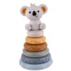 WOOPIE BABY Zestaw Edukacyjna Piramidka Koala 2w1 Gryzak