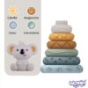 WOOPIE BABY Zestaw Edukacyjna Piramidka Koala 2w1 Gryzak
