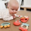 WOOPIE BABY Zestaw Gryzaków Grzechotek Sensorycznych