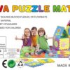 WOOPIE Baby Mata Piankowa Kolorowa Puzzle Kojec