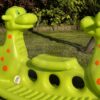 WOOPIE Bujak Wieloosobowy Dino Huśtawka Równoważna Zielona