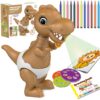 WOOPIE Dinozaur Projektor do Rysowania + Flamastry