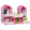 WOOPIE Domek Dla Lalek Willa Ogrodowa 156el.
