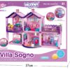 WOOPIE Domek dla Lalek Kucyków PONY FANTASY VILLA 120 el.