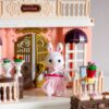 WOOPIE Domek dla Lalek Rodzina Królików Kwiaciarnia + Figurka