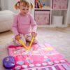 WOOPIE Duża Mata Muzyczna 2w1 Perkusja Interaktywna Pianino