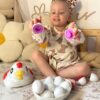 WOOPIE Edukacyjna Kurka Montessori Sorter Nauka Kształtów
