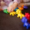 WOOPIE Figurki Montessori Zestaw Edukacyjny Jednorożce do Składania "Dopasuj Literki" 13 el.
