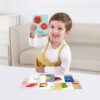 WOOPIE GREEN Box Pudełko XXL Montessori Edukacyjne 6w1 Sensoryczne 7-8 Miesięcy 26el. FSC