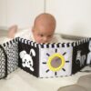 WOOPIE GREEN Box Pudełko XXL Montessori Edukacyjne 7w1 Sensoryczne 0-2 Miesiące 18el. FSC