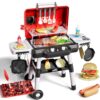WOOPIE Grill Barbecue Kuchnia Ogrodowa Interaktywna LED Zestaw XL 31 el.