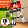 WOOPIE Grill Barbecue Kuchnia Ogrodowa Interaktywna LED Zestaw XL 31 el.