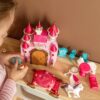 WOOPIE Interaktywny Magiczny Pałac Zestaw Księżniczka + Kareta i Akcesoria