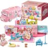 WOOPIE Kamper 2w1 Domek XXL Zestaw dla Lalek