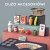 WOOPIE Kasa Sklepowa Dla Dzieci Skaner Waga Mikrofon + 25 Akc.