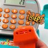 WOOPIE Kasa Sklepowa z Półką DINO Niebieski