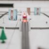 WOOPIE Kolejka Elektryczna Ogromny 914 cm Tor Most Tunel 86 el.