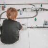 WOOPIE Kolejka Elektryczna Ogromny 914 cm Tor Most Tunel 86 el.