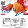 WOOPIE Pełzający Krab Projektor Pomarańczowy Zabawka Sensoryczna