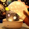 WOOPIE Projektor Gwiazd "Magiczne Sny" -  Rzutnik Led 6 Trybów