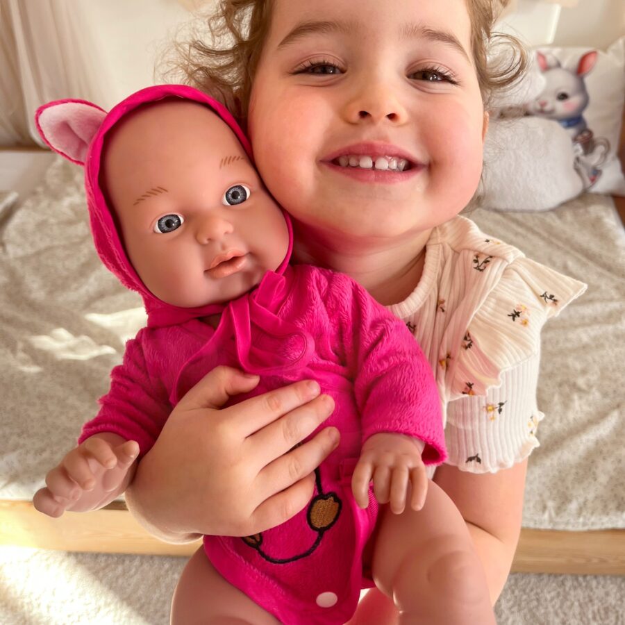 WOOPIE ROYAL Lalka Bobas w Ubranku Misio 46 cm