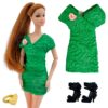 WOOPIE ROYAL Lalka Emi 30 cm - 12 Ukrytych Niespodzianek + Ubranka i Dodatki