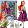 WOOPIE ROYAL Lalka Emi Style Fashion 32 cm - Stylowa Księżniczka w Różowej Sukni + Akcesoria