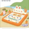 WOOPIE Tablica Magnetyczna Montessori MagPad Do Rysowania Królik Marchewka