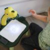 WOOPIE Tablica do Rysowania Projektor Dinozaur 24 Wzory + 2 Gry
