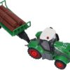 WOOPIE Traktor z Przyczepą na Pilota Sterowany RC - Skala 1:24