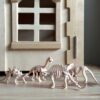 WOOPIE Zestaw Archeologiczny Wykopaliska Szkieletów Dinozaurów 6w1 Mały Archeolog
