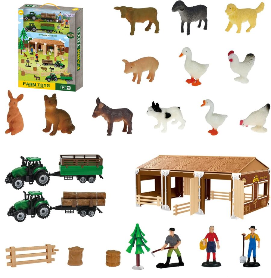 WOOPIE Zestaw Mały Farmer XL Figurki Gospodarstwo
