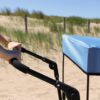 AXI Składany Wózek Plażowy z Dachem Hamulcem i Torbą 80Kg