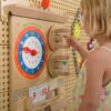 MASTERKIDZ Nauka O Czasie Czytanie Godziny - Tablica Edukacyjna