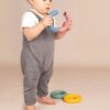 SMOBY Little Krążki Edukacyjne Układanka Kółka dla Dzieci 12 elementów
