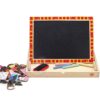 TOOKY TOY Drewniana Tablica Dwustronna Puzzle Układanka Magnetyczna Farma