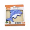 VIGA Pierwsze drewniane Puzzle maluszka Delfin