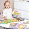 WOOPIE ART&FUN Naklejki Zestaw Dopasuj Kształty i Kolory Wyklejanka Zwierzątka 504 el.