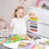 WOOPIE ART&FUN Naklejki Zestaw Dopasuj Kształty i Kolory Wyklejanka Zwierzątka 504 el.