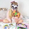 WOOPIE ART&FUN Zestaw Kreatywny Maski Filcowe Zrób to Sam 4 szt.