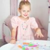 WOOPIE  ART&FUN Zestaw do Robienia Biżuterii Bransoletek Wisiorków Pierścionków Kolczyków z Motylkami