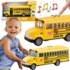 WOOPIE Autobus Szkolny Interaktywny Elektryczny 1:20