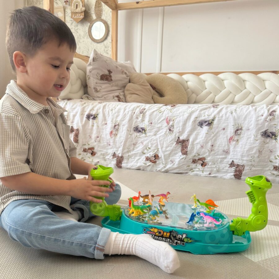 WOOPIE Bitwa Dinozaurów Gra Zręcznościowa Strzelanka