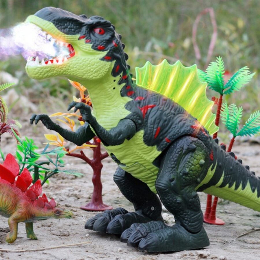 WOOPIE Chodzący Dinozaur Tyrannosaurus Rex Efekty Świetlne i Dźwiękowe