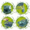 WOOPIE Ciężarówka Dinozaur Transporter Figurki