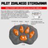 WOOPIE Dinozaur Zdalnie Sterowany RC Robot T-Rex