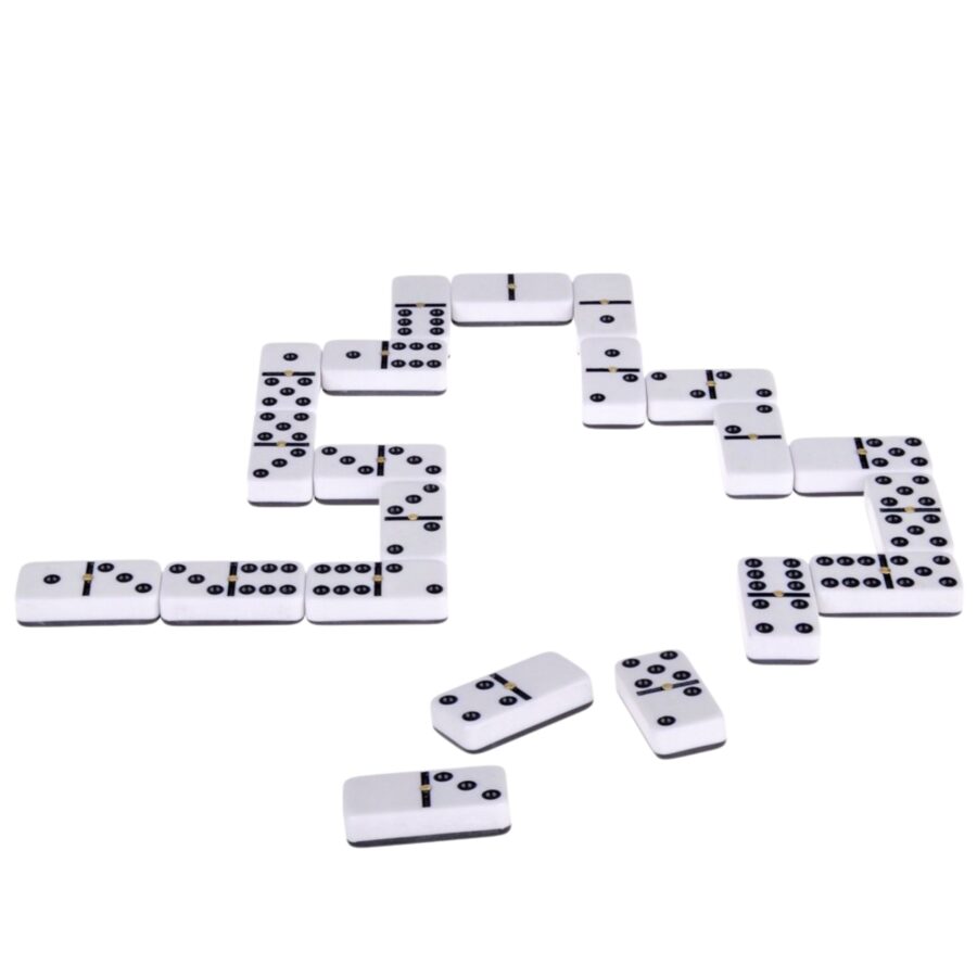 WOOPIE Domino Klasyczna Gra Logiczna 28 Kostek