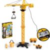 WOOPIE Dźwig Żuraw Zdalnie Sterowany 103 cm R/C Ciężarówka Koparka  + 4 Akc.