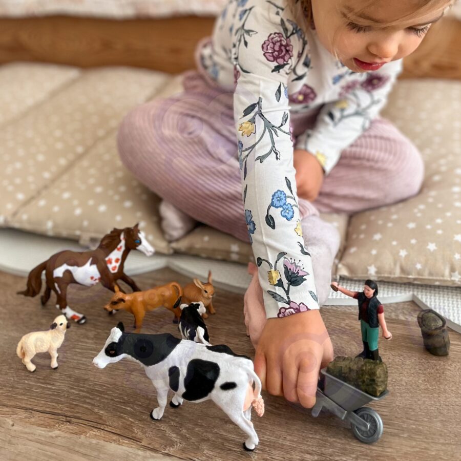 WOOPIE Figurki Zwierząt Szczęśliwa Farma 10el.